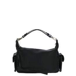 Chloe Black Leather Bag chc22ws226i95nahir001