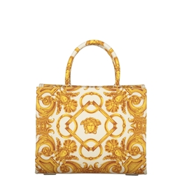 Versace Canvas Tote Bag 10145701a10399_2km5v