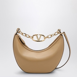 Valentino Garavani Vlogo Moon Cappuccino-coloured Small Hobo Bag 5w2b0q42jdk gh9
