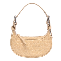 By Far Mini Soho Croco Shoulder Bag 23crmnsskrfccesmakrf