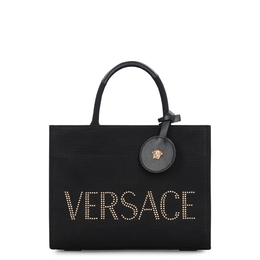 Versace Small Canvas Tote Bag 10145681a10397_1b00v