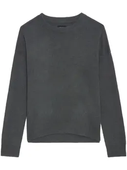 Zadig&Voltaire: Тёмный свитер  Cici Patch