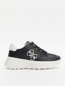 Guess: Чёрные кроссовки 