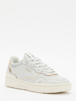 Pepe Jeans: Голубые кроссовки 