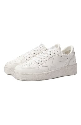 Golden Goose Deluxe Brand: Белые кеды  Ball Star