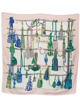 Hermès Pre-Owned: Светлый шарф 