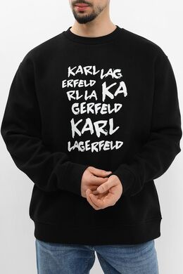 Karl Lagerfeld: Хлопковый свитшот 