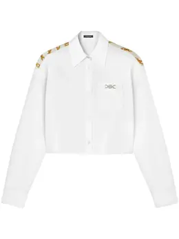 Versace: Рубашка в полоску 