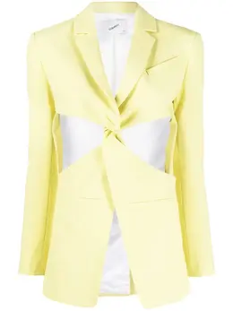 Coperni: Жёлтый жакет 