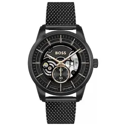 Hugo Boss Black Stainless Steel Dress Watch bo1514035ac