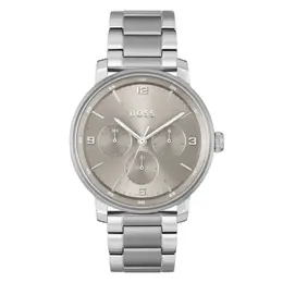 Hugo Boss Gray Stainless Steel Dress Watch bo1514127ac
