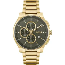 Hugo Boss Gold Stainless Steel Dress Watch bo1514190ac