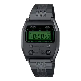 Casio Black Stainless Steel Digital Watch caa1100b1efac