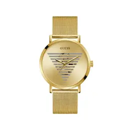 Guess Gold Stainless Steel Dress Watch gugw0502g1ac