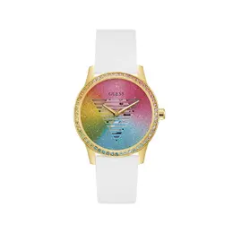 Guess White Synthetic Dress Watch gugw0589l1ac