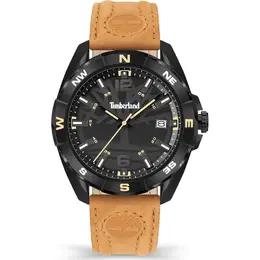 Timberland Brown Leather Dress Watch titdwgb2202101ac