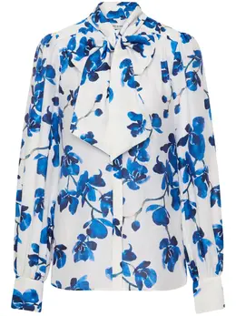 Rebecca Vallance: Блуза с растительным принтом 