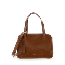 A.P.C. Virginie Brown Shoulder Bag pxcckf67017cai