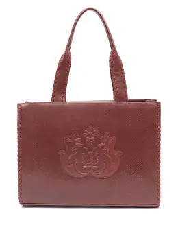 Isla: Бордовая сумка-шоппер 