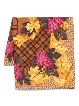 Christian Dior Pre-Owned: Коричневый шарф 