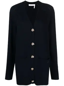 Chloé: Кардиган с v-образным вырезом 