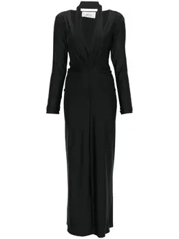 Atu Body Couture: Платье с v-образным вырезом 