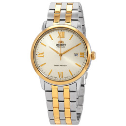 Orient Contemporary Automatic Champagne Dial Mens Watch RA-AC0F08G10B