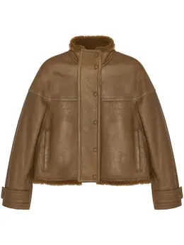 Yves Salomon: Коричневая куртка 