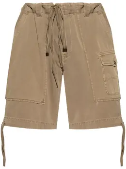 Moschino: Бежевые шорты 