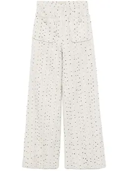 Elie Saab: Твидовые брюки 