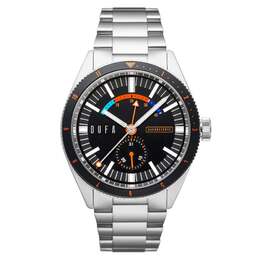 DUFA Freitaucher Black Dial Mens Watch df-9038-55