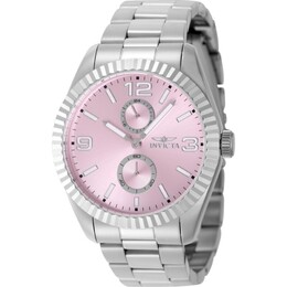 Invicta Specialty Quartz Pink Dial Mens Watch 49527