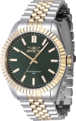 Invicta Specialty Quartz Green Dial Mens Watch - 47485