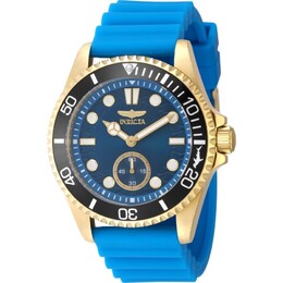 Invicta Pro Diver Quartz Light Blue Dial Mens Watch 49353