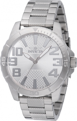 Invicta Speedway Quartz Silver Dial Mens Watch 48927