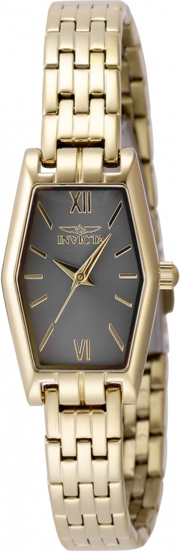 Invicta Angel Quartz Charcoal Dial Ladies Watch 49064