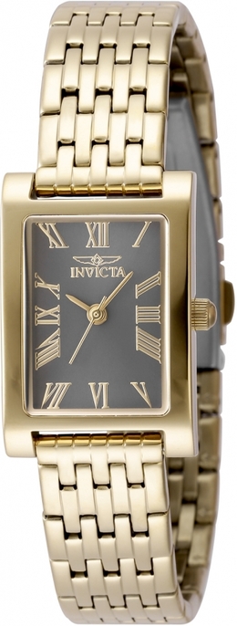 Invicta Angel Quartz Charcoal Dial Ladies Watch 49076