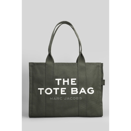 Marc Jacobs The Large Tote Tote In Green Cotton m0016156305