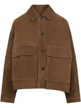 Brunello Cucinelli: Замшевая куртка 