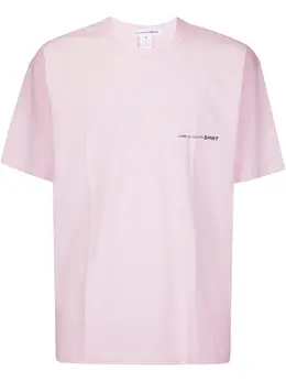 Comme Des Garçons Shirt: Хлопковая футболка 