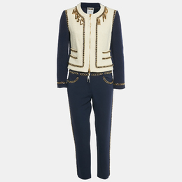 Moschino Couture: Синяя куртка 