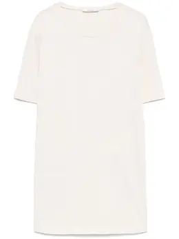 Max Mara: Светлая футболка 