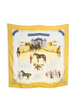 Hermès Pre-Owned: Жёлтый шарф 