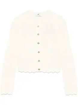 Elisabetta Franchi: Трикотажный кардиган 