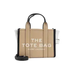 Marc Jacobs-Camel Beige Cow Leather The Small Tote Bag-Donna 52915659080020