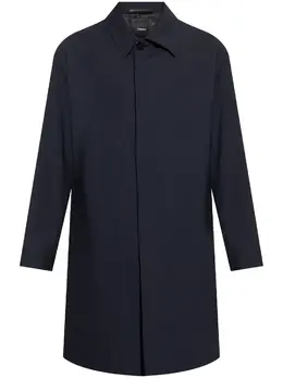 Theory: Однобортное пальто 