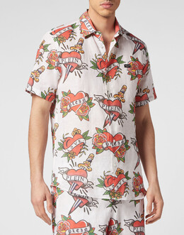 Philipp Plein: Военные рубашка 