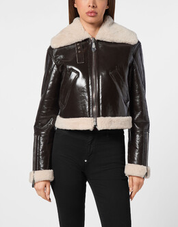 Philipp Plein: Кожаная куртка 