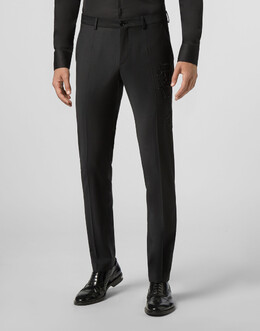 Philipp Plein: Прямые брюки 