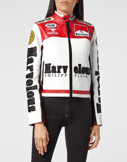 Philipp Plein: Кожаная куртка 
